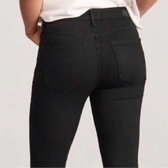 Abercrombie & Fitch Low Rise Black Jeans Sz. 27 - Picture 5 of 9